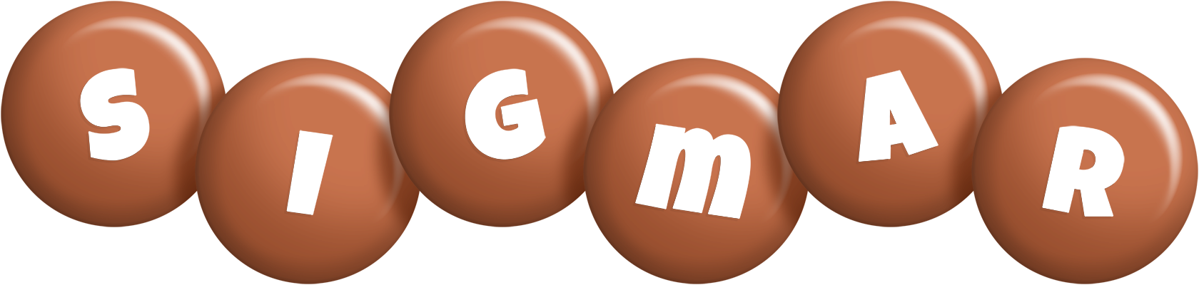 Sigmar candy-brown logo