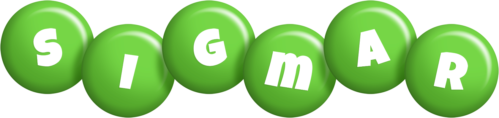 Sigmar candy-green logo