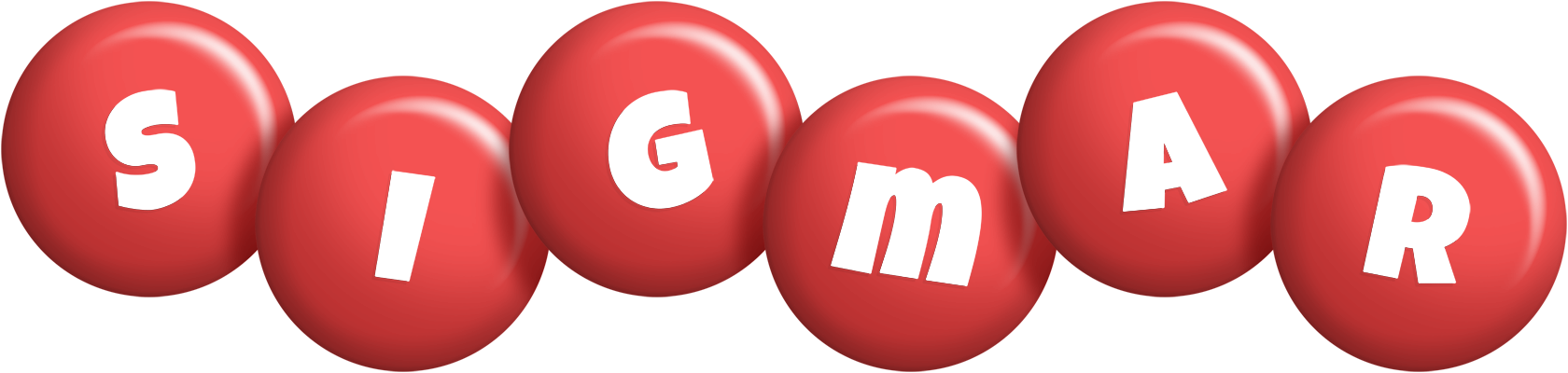 Sigmar candy-red logo