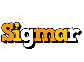 Sigmar cartoon logo