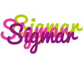 Sigmar flowers logo