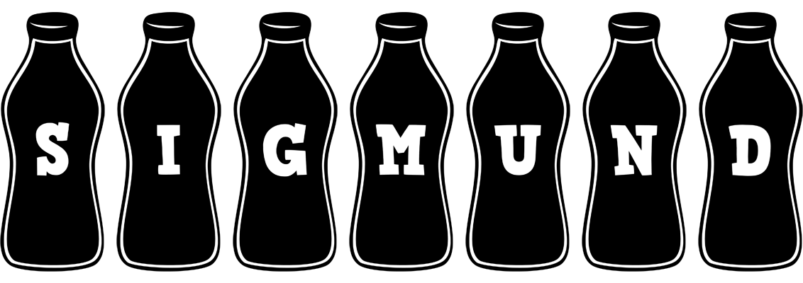 Sigmund bottle logo