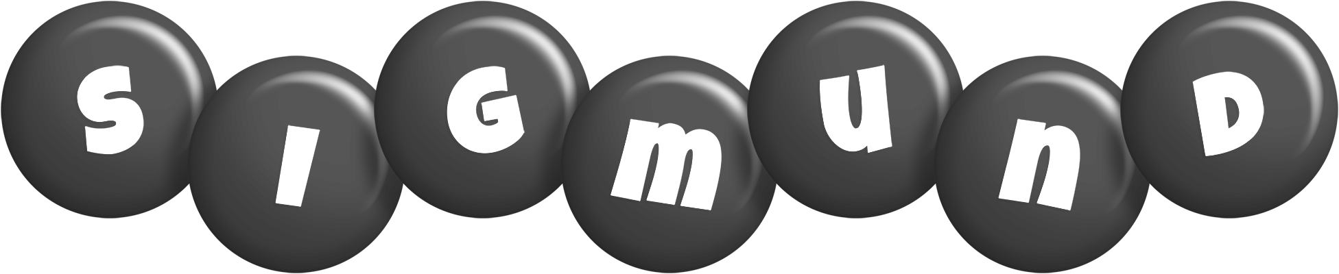 Sigmund candy-black logo