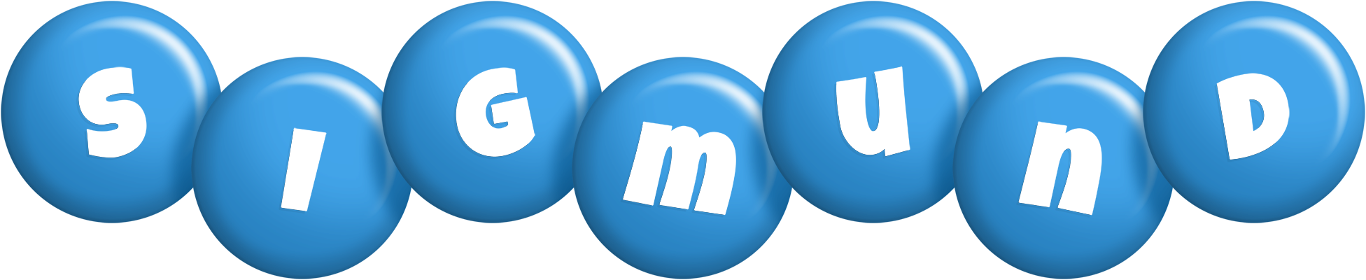 Sigmund candy-blue logo
