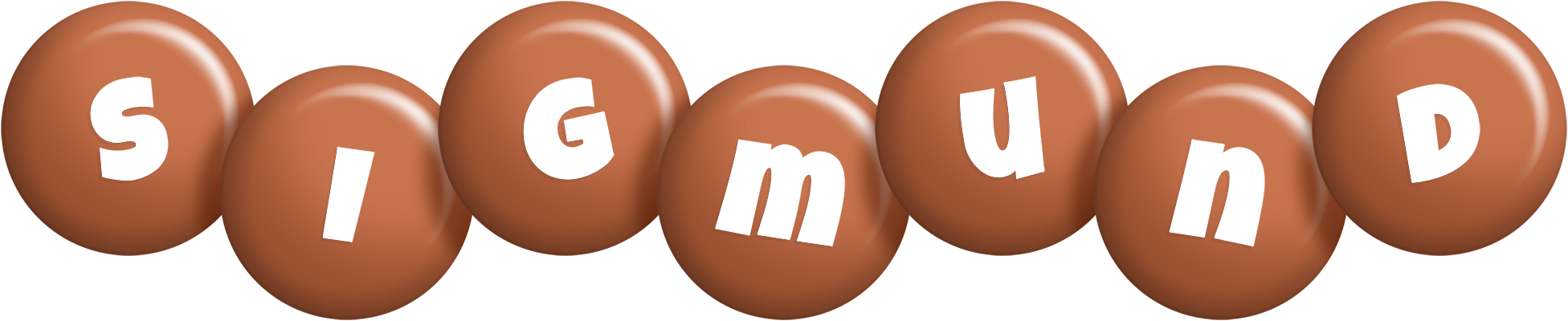 Sigmund candy-brown logo