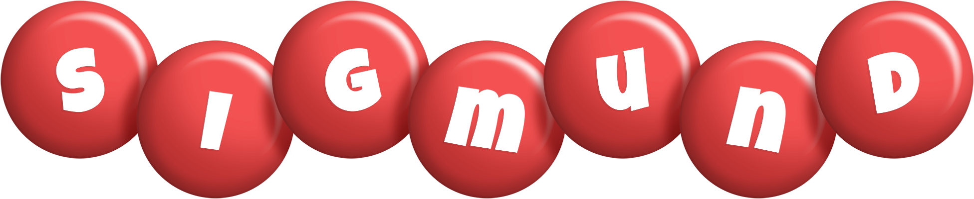 Sigmund candy-red logo