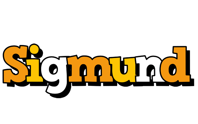 Sigmund cartoon logo