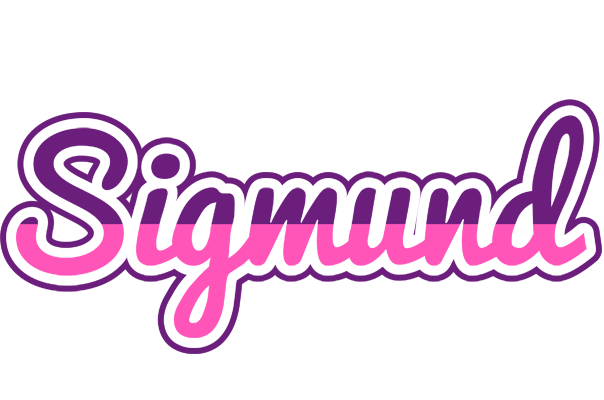 Sigmund cheerful logo