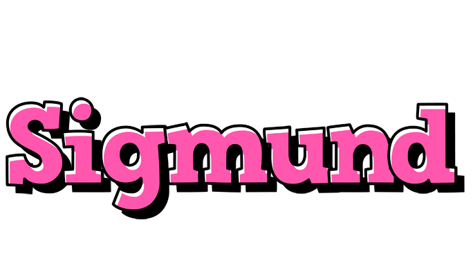 Sigmund girlish logo