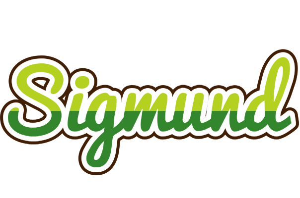 Sigmund golfing logo
