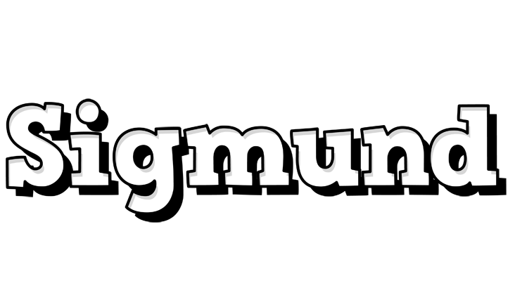 Sigmund snowing logo