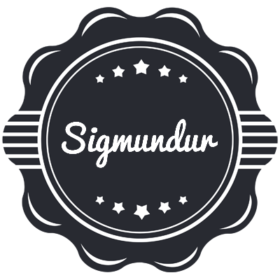 Sigmundur badge logo