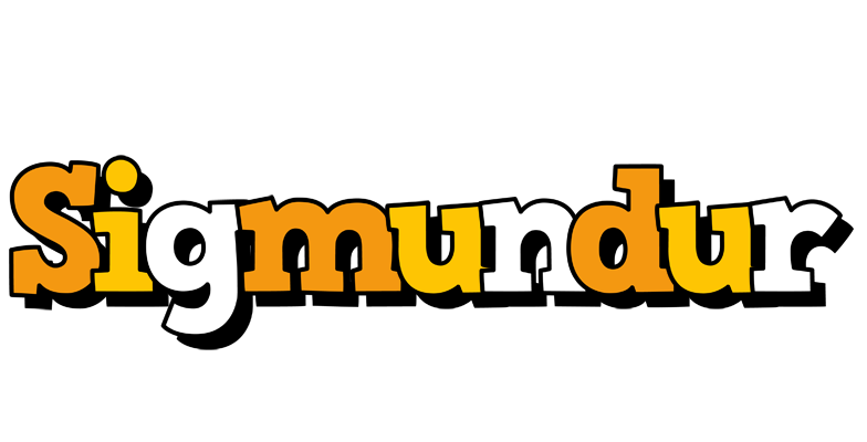 Sigmundur cartoon logo