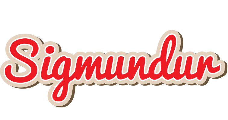 Sigmundur chocolate logo