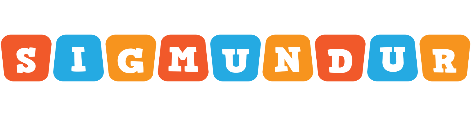 Sigmundur comics logo