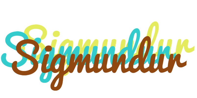 Sigmundur cupcake logo