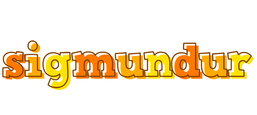Sigmundur desert logo