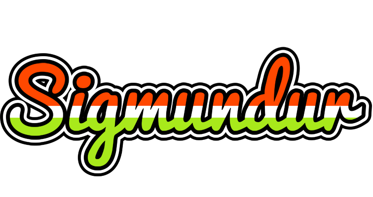 Sigmundur exotic logo