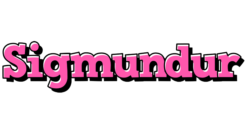 Sigmundur girlish logo