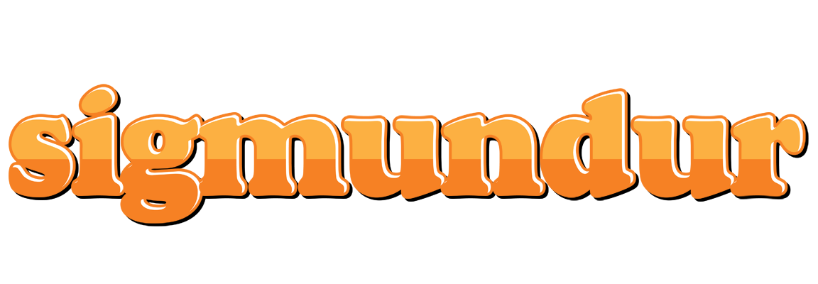 Sigmundur orange logo