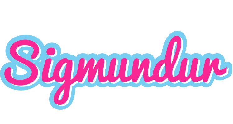 Sigmundur popstar logo