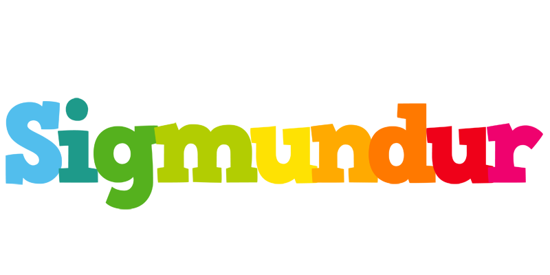 Sigmundur rainbows logo