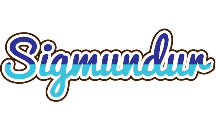 Sigmundur raining logo