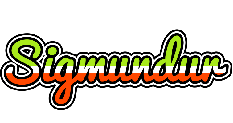 Sigmundur superfun logo