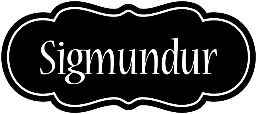 Sigmundur welcome logo