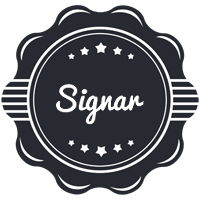 Signar badge logo