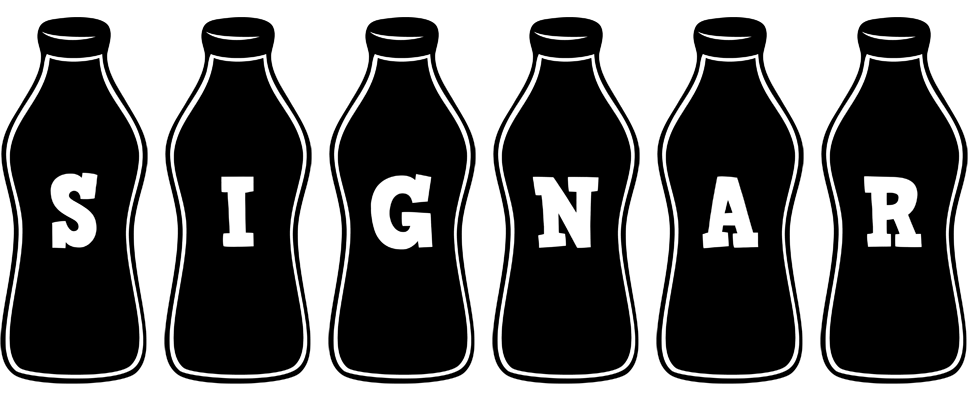 Signar bottle logo
