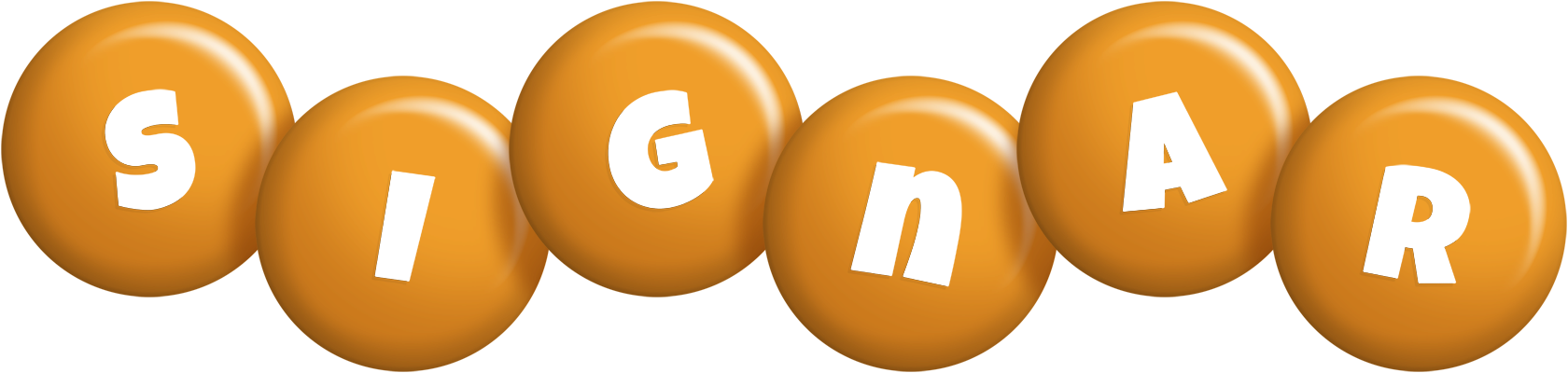 Signar candy-orange logo
