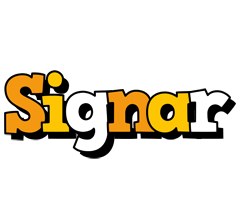 Signar cartoon logo