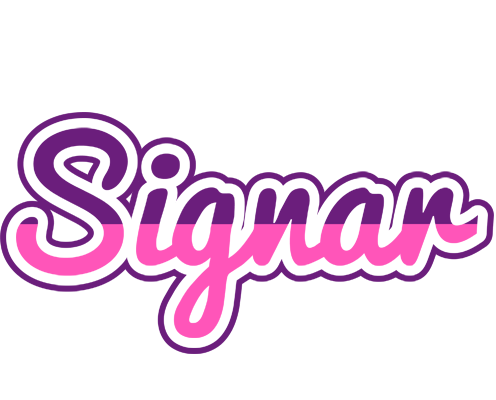 Signar cheerful logo