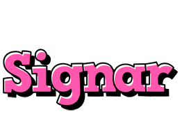 Signar girlish logo