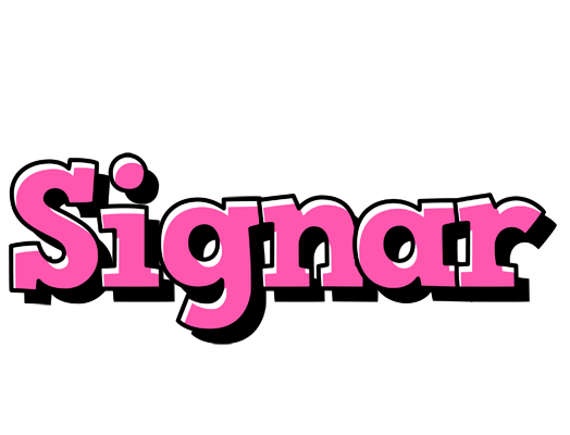 Signar girlish logo