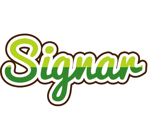 Signar golfing logo