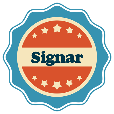 Signar labels logo