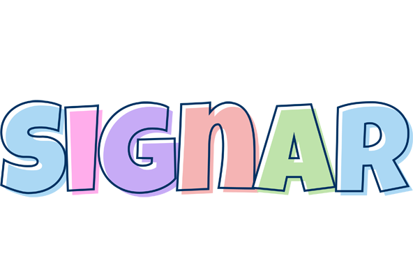 Signar pastel logo