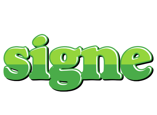 Signe apple logo