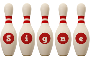 Signe bowling-pin logo
