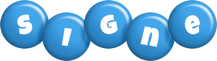 Signe candy-blue logo