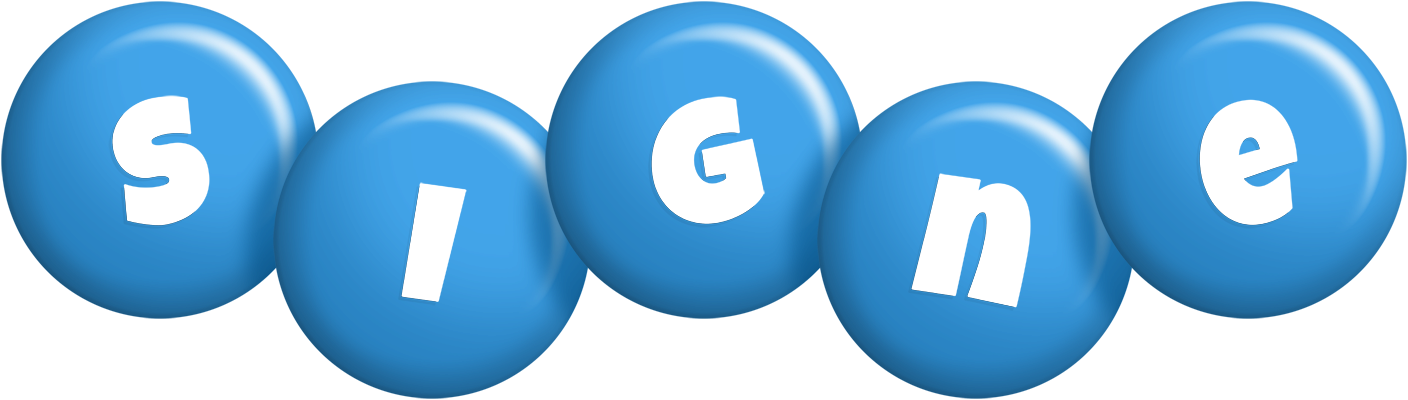 Signe candy-blue logo