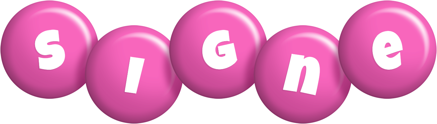 Signe candy-pink logo