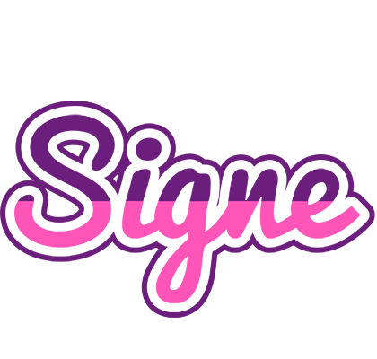 Signe cheerful logo