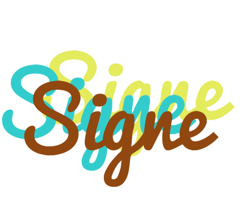 Signe cupcake logo