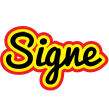 Signe flaming logo