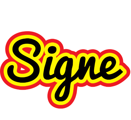 Signe flaming logo