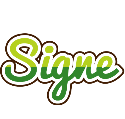 Signe golfing logo