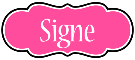 Signe invitation logo